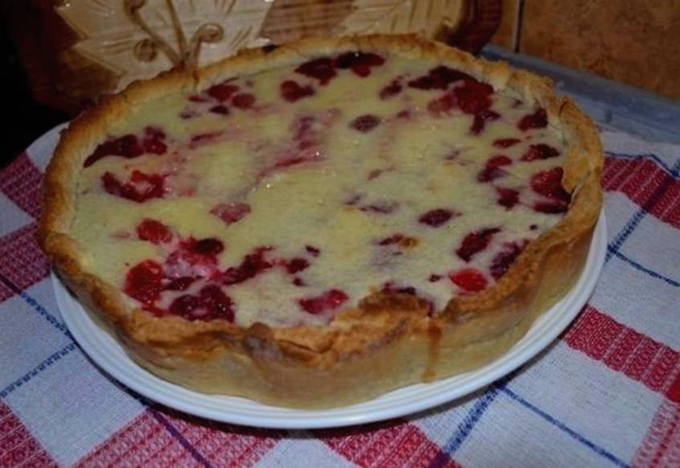Цветаевский пирог с брусникой Цветаевский пирог с брусникой