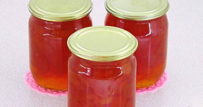 Простой джем из алычи без косточек на зиму