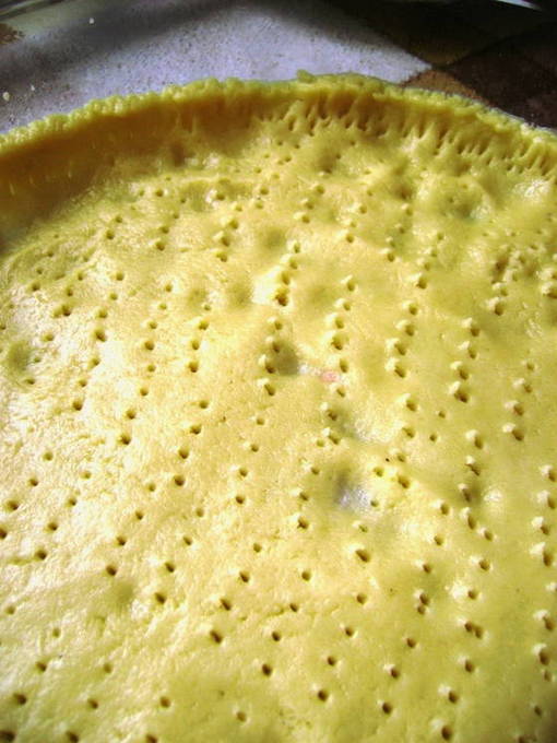 Песочный пирог с брусникой и творогом Песочный пирог с брусникой и творогом