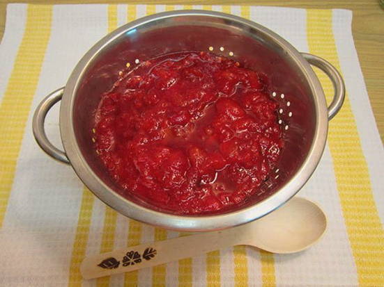 Соус из красной алычи к мясу на зиму очень вкусный Соус из красной алычи к мясу на зиму очень вкусный