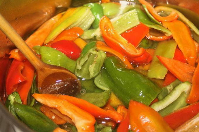 Перец в масле и уксусе на зиму Перец в масле и уксусе на зиму