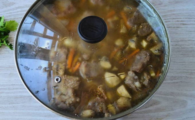Гречка по-купечески на сковороде Гречка по-купечески на сковороде