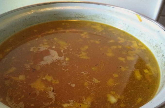 Фасолевый суп с мясом