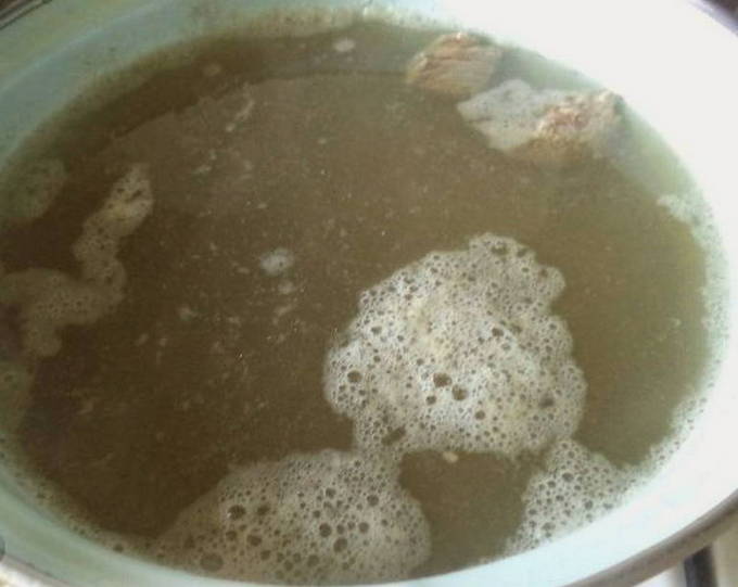 Фасолевый суп с мясом