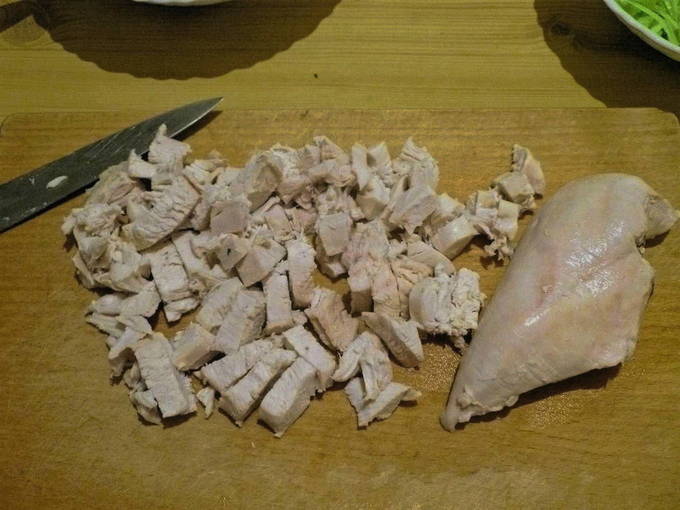 Салат Гнездо глухаря классический Салат Гнездо глухаря классический