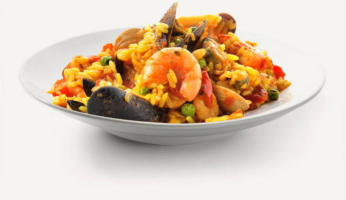 Паэлья с морепродуктами классическая Паэлья с морепродуктами классическая