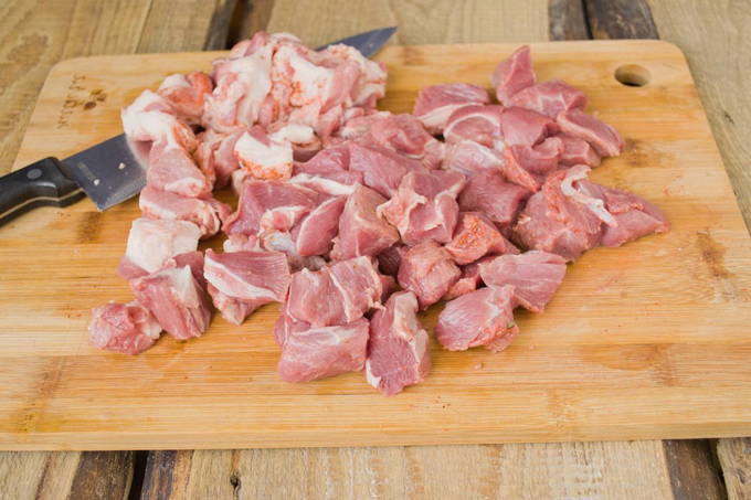Бигус из свежей капусты с мясом Бигус из свежей капусты с мясом