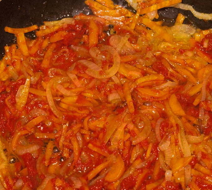 Капуста, тушенная классическая