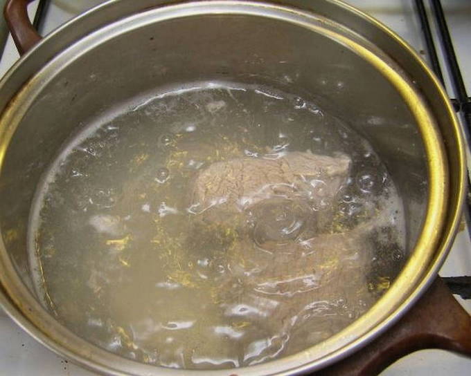 Салат «Мужские грёзы» с говядиной классический