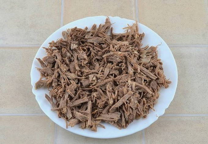 Салат «Мужские грёзы» с говядиной классический