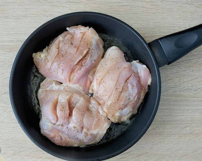 Фрикасе из курицы классическое