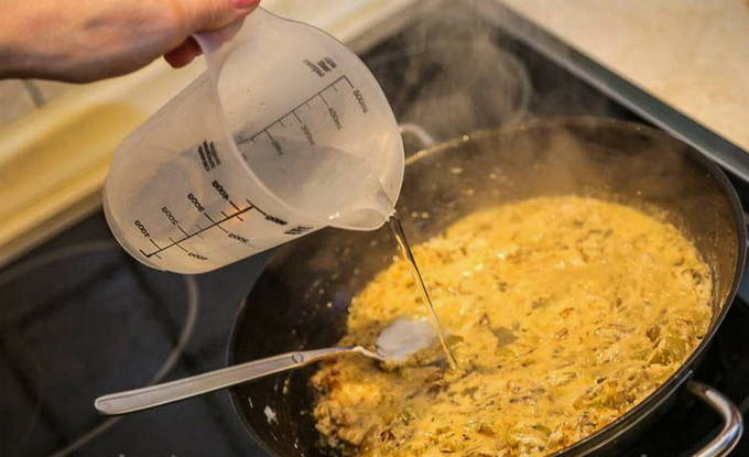 Фрикасе из курицы классическое