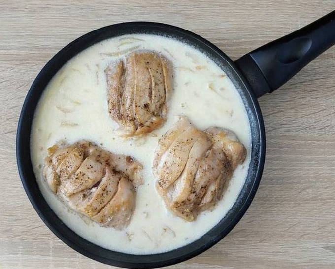 Фрикасе из курицы классическое