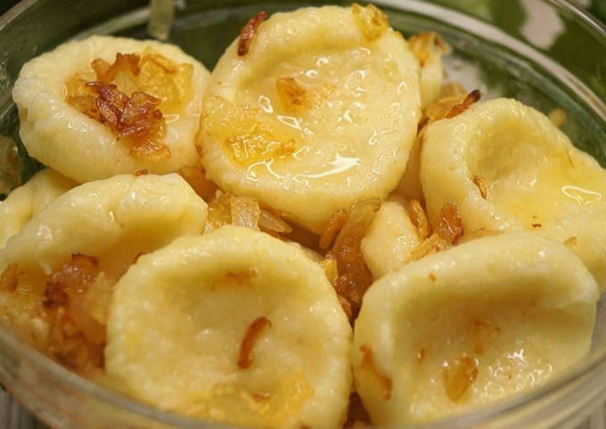 Ленивые вареники с картошкой