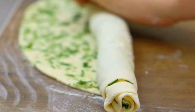 Штрудли с мясом и картофелем Штрудли с мясом и картофелем