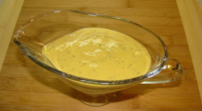 Соус с солёными огурцами Соус с солёными огурцами