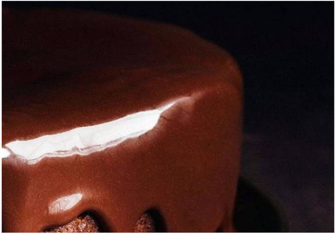 Муссовый торт с зеркальной глазурью