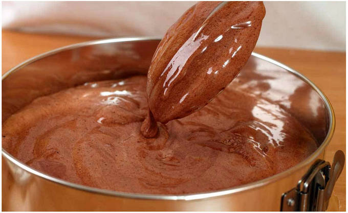 Муссовый торт с зеркальной глазурью