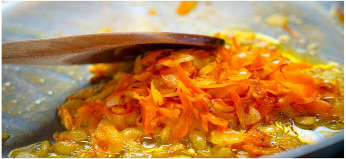 Суп с копчёной курицей и плавленым сыром