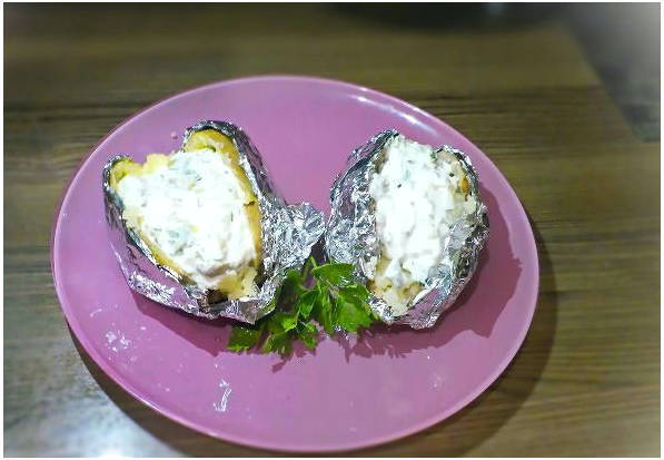 Крошка картошка в фольге в духовке Крошка картошка в фольге в духовке
