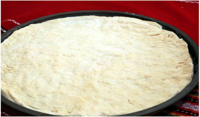 Дрожжевое тесто для пиццы