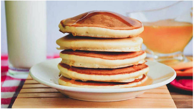 Панкейки на молоке