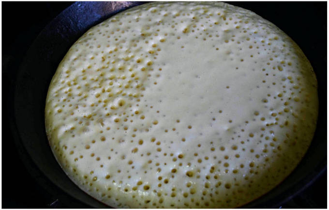 Панкейки на молоке