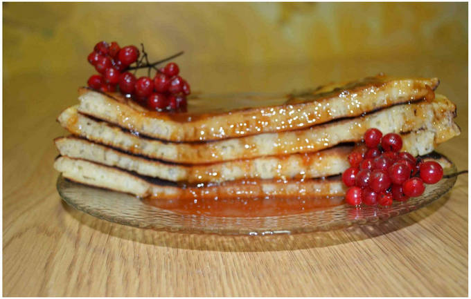 Панкейки на молоке