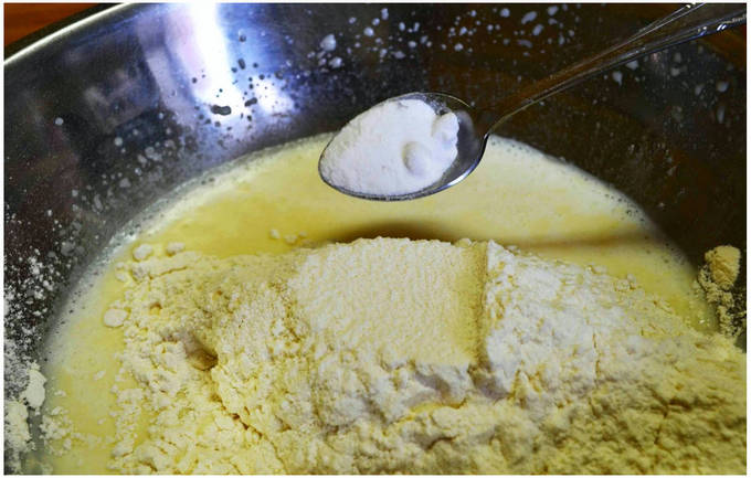 Панкейки на молоке