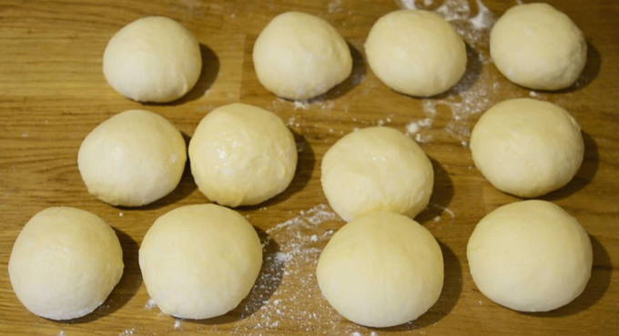 Баранки с фаршем в духовке Баранки с фаршем в духовке
