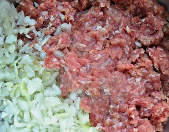 Баранки с фаршем в духовке Баранки с фаршем в духовке