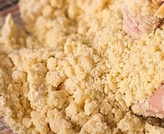 Творожный пирог с песочной крошкой в духовке Творожный пирог с песочной крошкой в духовке