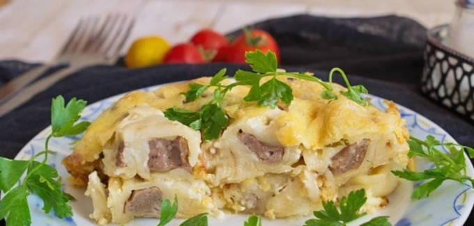 Пельмени с сыром и майонезом в духовке Пельмени с сыром и майонезом в духовке