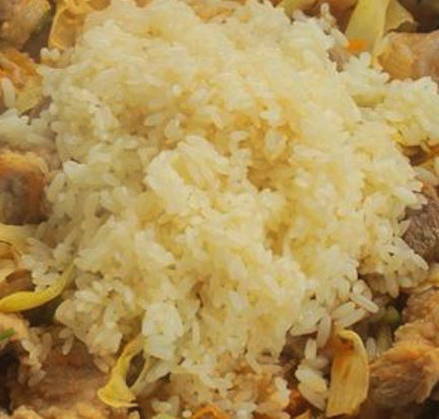 Тушеная капуста с рисом и мясом Тушеная капуста с рисом и мясом