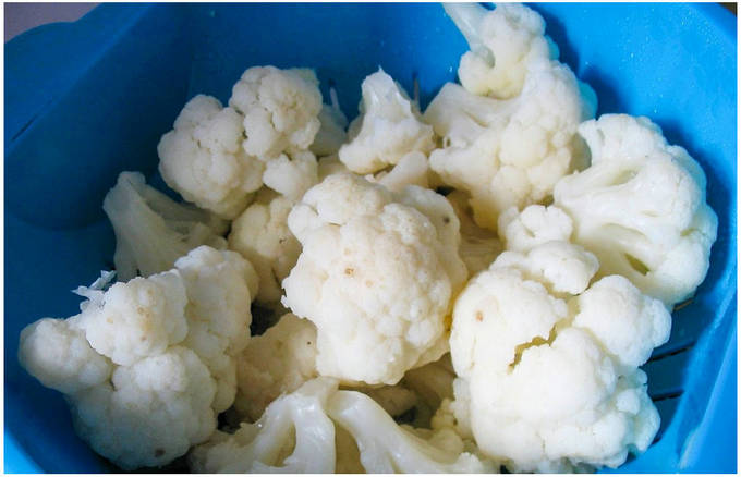 Курица с цветной капустой в духовке