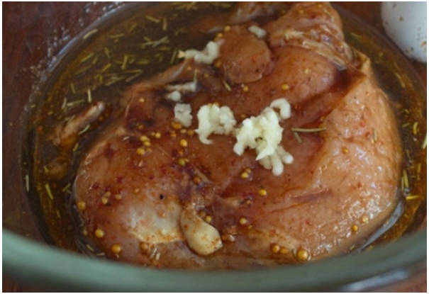 Курица с цветной капустой в духовке