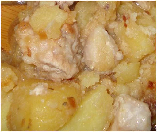 Элеш с курицей и картошкой по-татарски Элеш с курицей и картошкой по-татарски
