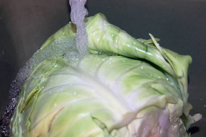 Капуста кусками со специями в духовке Капуста кусками со специями в духовке