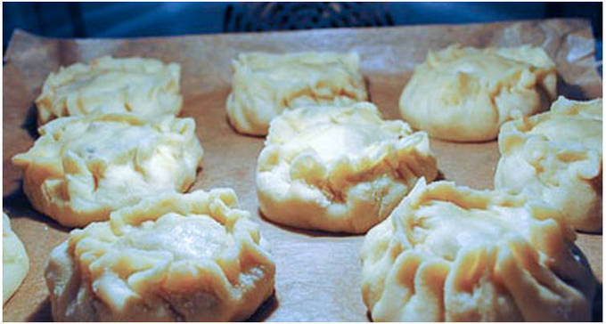 Элеш по-татарски с курицей и картошкой Элеш по-татарски с курицей и картошкой