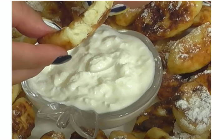 Ленивые вареники из творога для детей