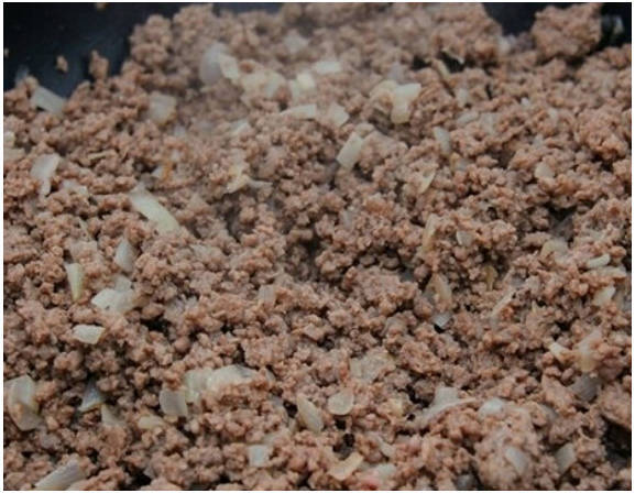 Картошка с фаршем под сыром в духовке Картошка с фаршем под сыром в духовке