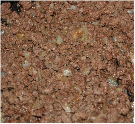 Картошка с фаршем под сыром в духовке Картошка с фаршем под сыром в духовке