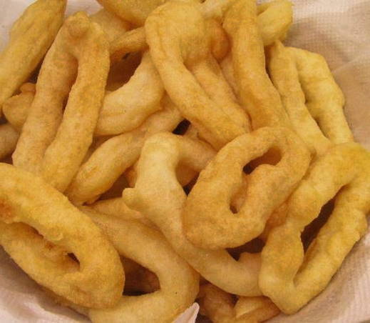 Кольца кальмара в кляре Кольца кальмара в кляре