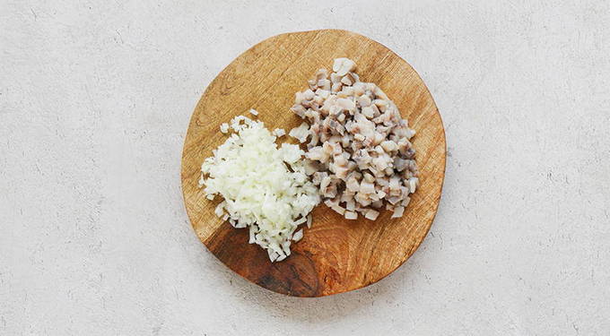 Селедка под шубой рулетом