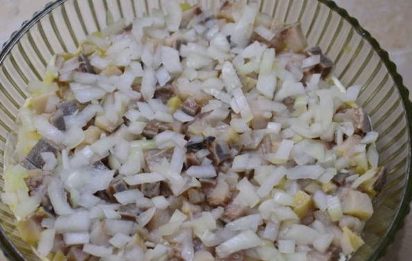 Селедка под шубой без моркови Селедка под шубой без моркови