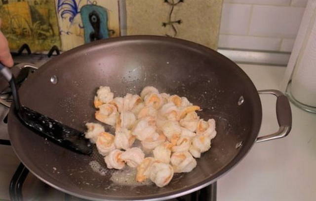 Рис с креветками и овощами Рис с креветками и овощами