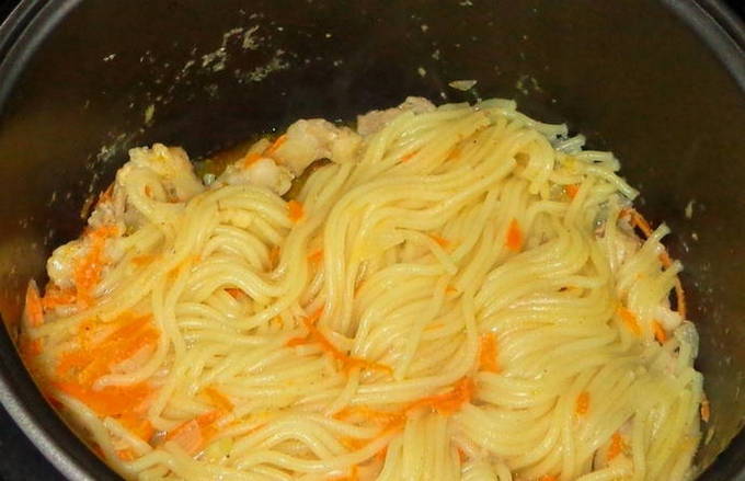 Макароны с мясом в мультиварке Макароны с мясом в мультиварке