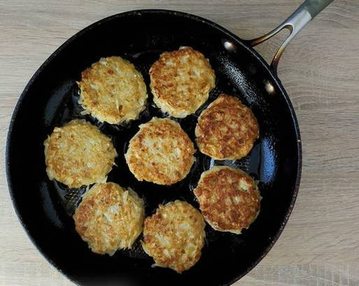 Капустные котлеты из сырой капусты на сковороде Капустные котлеты из сырой капусты на сковороде