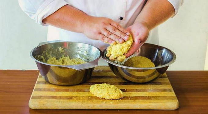 Капустные котлеты из сырой капусты на сковороде Капустные котлеты из сырой капусты на сковороде