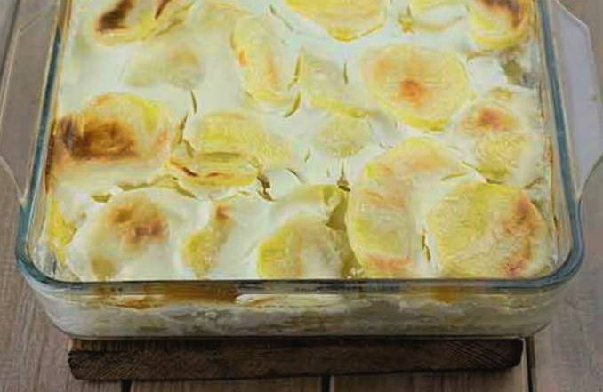 Картошка с фаршем слоями в духовке Картошка с фаршем слоями в духовке